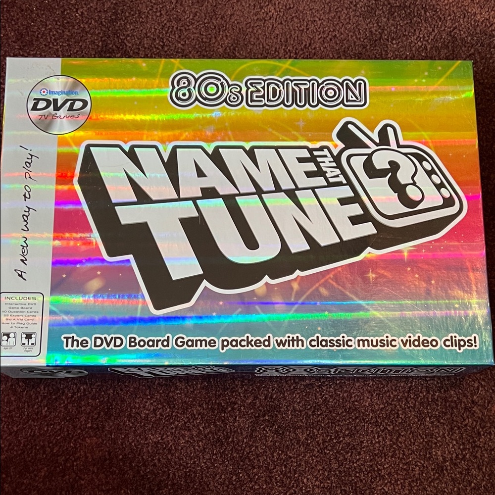 80s Edition Name That Tune DVD Board Game